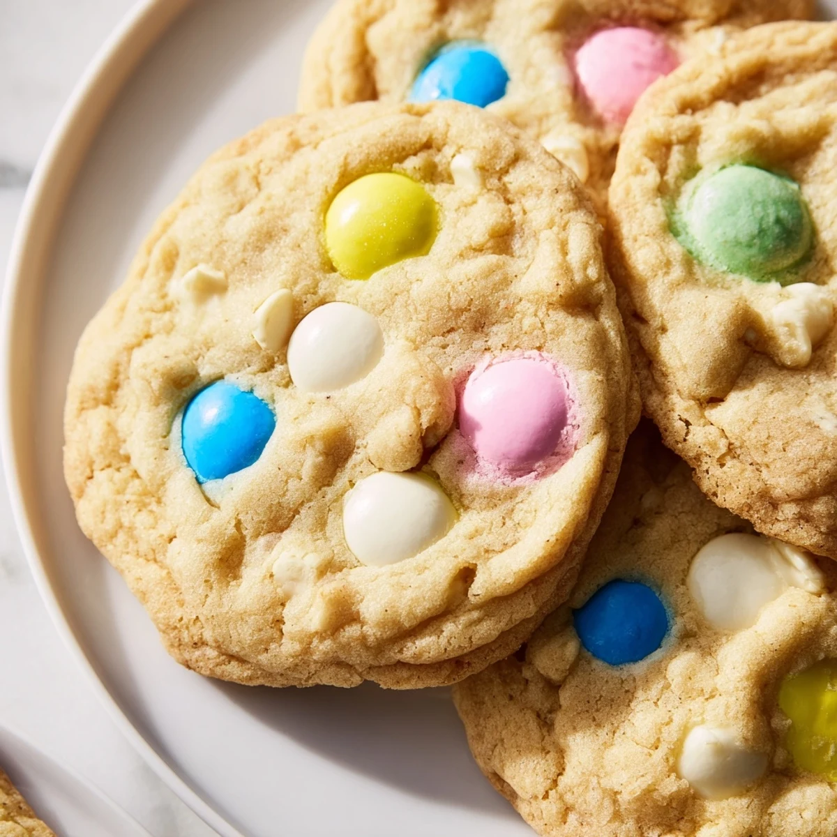 M&M Bunny Cookies Soft Chewy