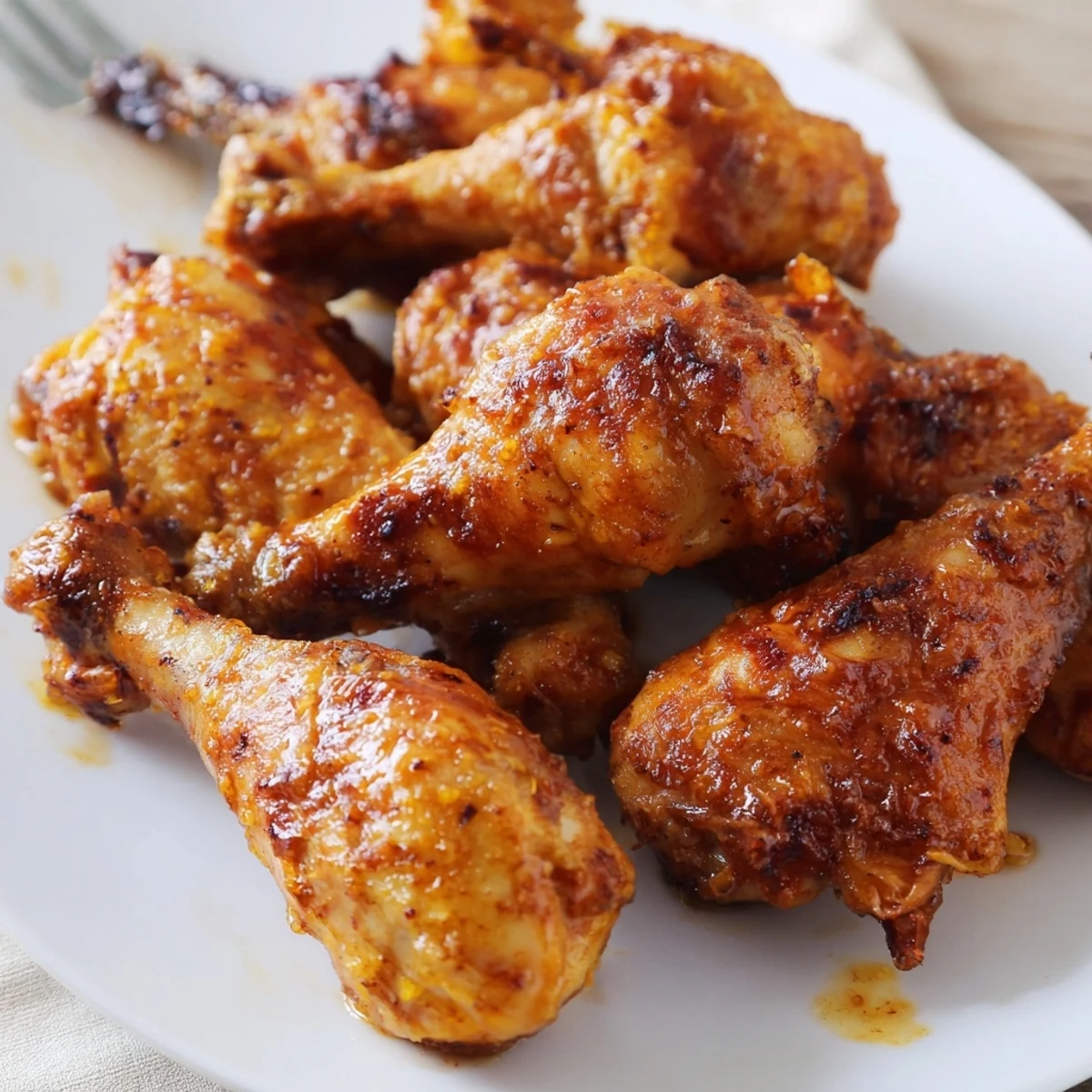 Freshly fried Spicy Honey Butter Fried Chicken tossed in warm honey butter glaze