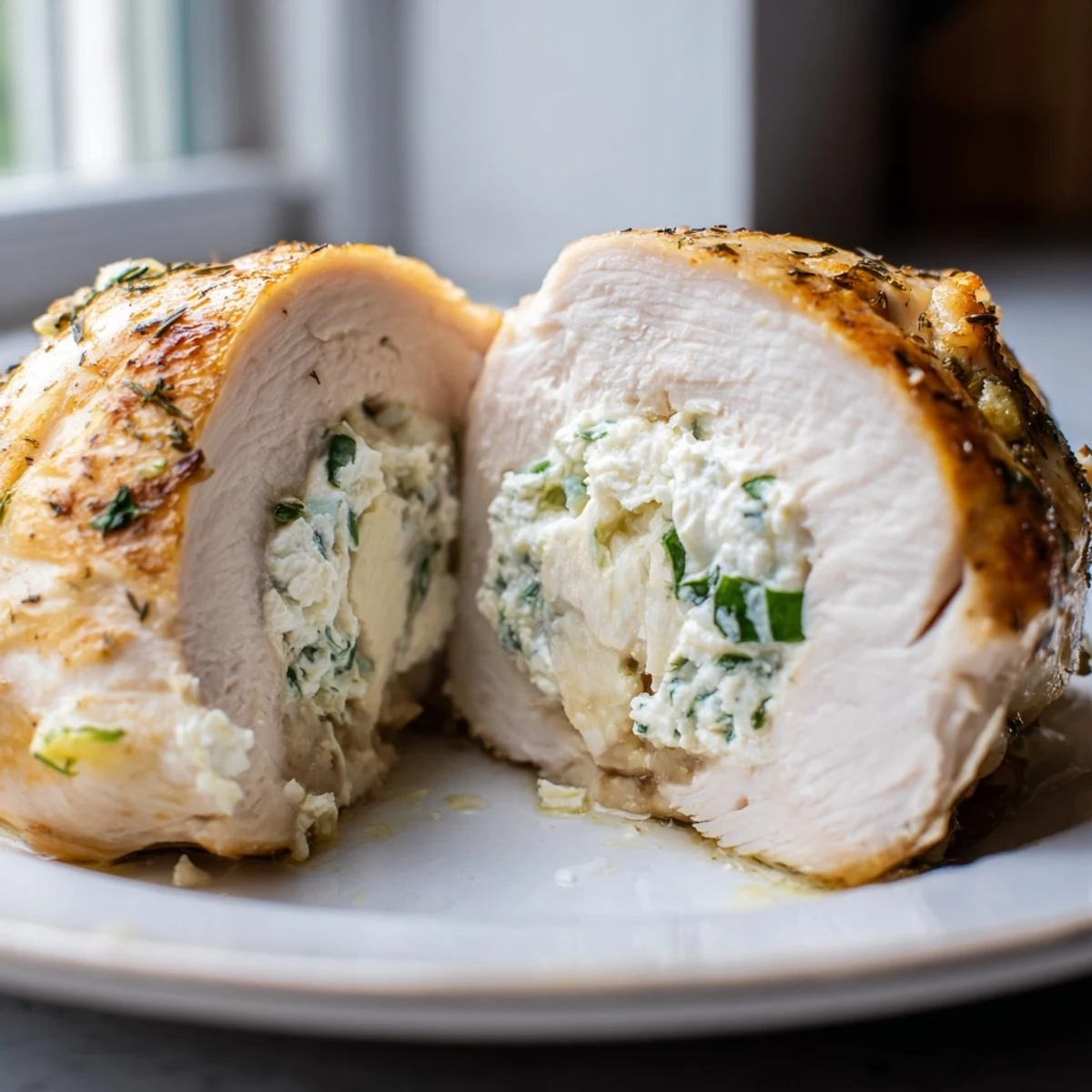 Goat Cheese Stuffed Chicken