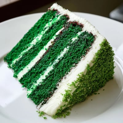 Green Velvet Cake